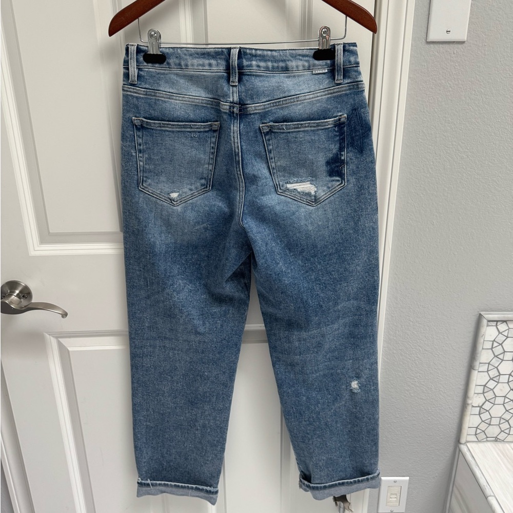 Women's Blue Star Straight Leg Jeans size 27 - Picture 7 of 9